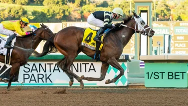Una Chismosa se queda con el primer Stakes del 2024 en Santa Anita