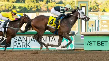 Una Chismosa se queda con el primer Stakes del 2024 en Santa Anita Una Chismosa se queda con el primer Stakes del 2024 en Santa Anita