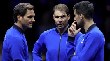 Rafa Nadal envió este dardo a Novak Djokovic y se acordó de Roger Federer