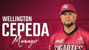 LIDOM: Wellington Cepeda reconocido tras un gran año con Gigantes del Cibao