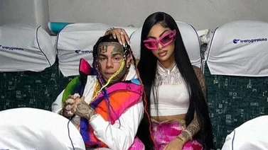 ¡Humillante! Tekashi 6ix9ine publica foto íntima de Yailin 'La Más Viral'