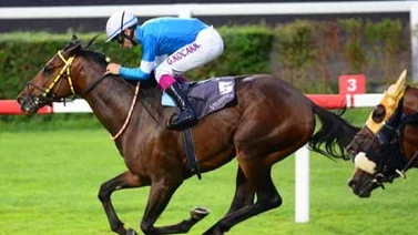 Este es el primer jockey nacido en Turquía que gana una carrera en Estados Unidos