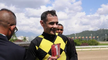 Ángel Castillo con dos montas para la primera reunión de carreras 2024 en La Rinconada