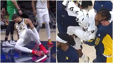 NBA: ¡Pésimas noticias! Estrella de Indiana Pacers se lesiona y lo llevan cargado al camerino NBA: ¡Pésimas noticias! Estrella de Indiana Pacers se lesiona y lo llevan cargado al camerino