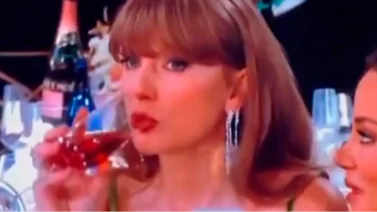 ¡Se picó! Mira la reacción de Taylor Swift por chiste sobre ella en los Golden Globes