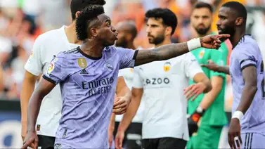 Defensa del Valencia lanzó dardo a Vinicius sobre los “gestos racistas” que sufrió en Mestalla (+Declaraciones) Defensa del Valencia lanzó dardo a Vinicius sobre los “gestos racistas” que sufrió en Mestalla (+Declaraciones)