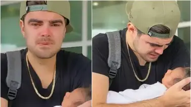 ¡Qué desgarrador! Jonathan Moly con el alma rota habla sobre la muerte de su hijo ¡Qué desgarrador! Jonathan Moly con el alma rota habla sobre la muerte de su hijo