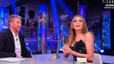 ¡Se le está saliendo Griselda! Sofía Vergara tuvo un encontronazo en pleno programa con un periodista español (+Video)