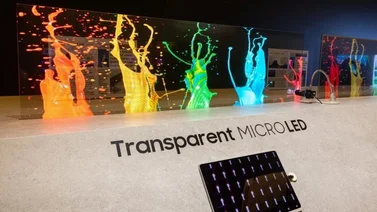 Samsung presentó un nuevo tipo de televisor completamente transparente (+Video)