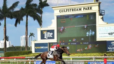 Jinete venezolano logra su primera victoria del año en Gulfstream Park