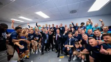 Se filtran las imágenes de Laporta celebrando el pase del Barcelona a la final de Supercopa (+Video) Se filtran las imágenes de Laporta celebrando el pase del Barcelona a la final de Supercopa (+Video)