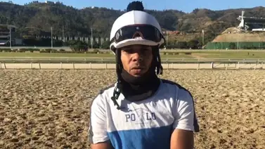 El jinete Deyker Acosta espera repetir en el paddock con esta yegua en La Rinconada El jinete Deyker Acosta espera repetir en el paddock con esta yegua en La Rinconada