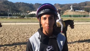 Aprendiz Alejandro Briceño busca ganar su primera carrera con este ejemplar en La Rinconada este domingo (+Video)