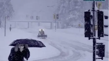 Esta ciudad se encuentra bajó un fuerte amenazada invernal