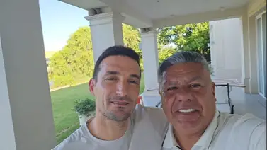 ¿Fin de la polémica? Lionel Scaloni se reúne con presidente de la AFA ¿Fin de la polémica? Lionel Scaloni se reúne con presidente de la AFA