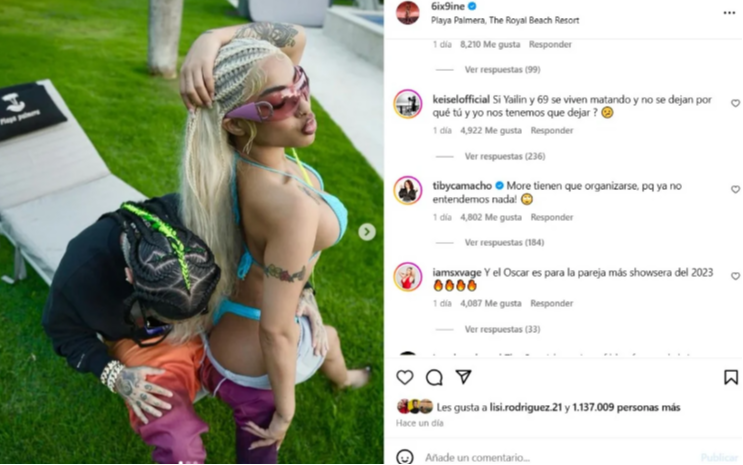 ¡No aprende! Yailin La Más Virral es humillada nuevamente por el Tekashi 6ix9ine