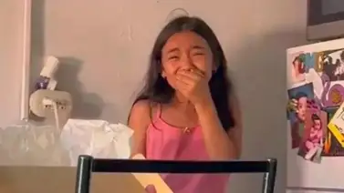 ¡Emocionante! Niña salvadoreña entra en llanto tras recibir entradas para ver a Lionel Messi (+Video) ¡Emocionante! Niña salvadoreña entra en llanto tras recibir entradas para ver a Lionel Messi (+Video)
