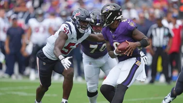 NFL: ¿Cómo ver el juego entre Houston Texans y Baltimore Ravens?