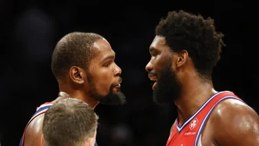NBA: Así reaccionó Kevin Durant a los 70 puntos de Joel Embiid