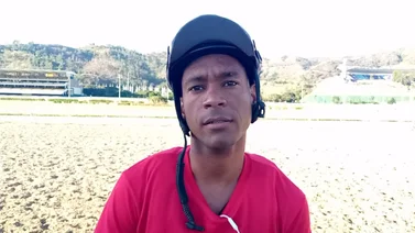Mira lo que expresa el aprendiz Ángel Ybarra de sus montas del domingo en La Rinconada (+Video)