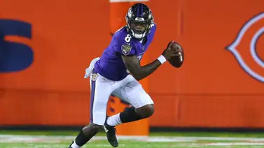 Lamar Jackson, uno de los más quarterbacks más rápidos de la NFL Lamar Jackson, uno de los más quarterbacks más rápidos de la NFL