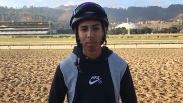 Aprendiz Alejandro Briceño va seguro con sus montas del domingo en La Rinconada (+video) 