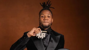 MLB: ¡Cuanta elegancia! Así recibió Ronald Acuña Jr. su premio de MVP de la Liga Nacional (+Video) 