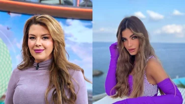 ¡Se formó! Aleska Génesis “soplándole el bistec” a Alicia Machado (+Imágenes)