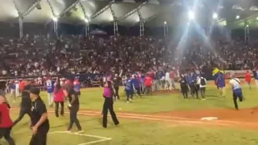 LVBP: Así se vio desde el campo el momento en el que La Guaira se consagra campeón (+ Video)