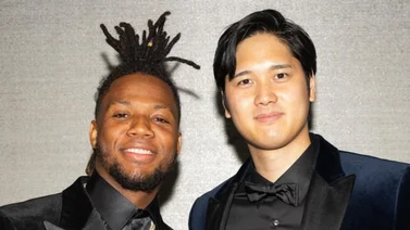 MLB: Vea el fantástico detalle que tuvo Shohei Ohtani con el hermano de Ronald Acuña Jr. (+Video)