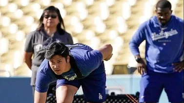 Apretó el acelerador: Shohei Ohtani comenzó su pretemporada