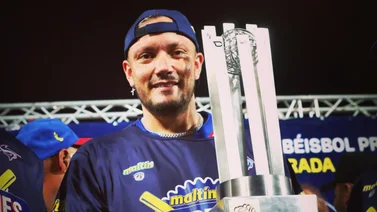LVBP: Mira el mensaje de Miguel Rojas tras coronarse campeón con Tiburones de La Guaira (+Fotos)