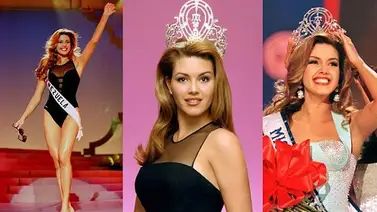 Alicia Machado recuerda su difícil época de Miss Universo con este ceñido y sexy vestido Alicia Machado recuerda su difícil época de Miss Universo con este ceñido y sexy vestido