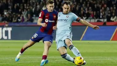 Barcelona logra la victoria ante Osasuna con gol de uno de sus nuevos fichajes Barcelona logra la victoria ante Osasuna con gol de uno de sus nuevos fichajes