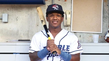 Así fue la primera visita de Luisangel Acuña al estadio de los Mets de Nueva York (+Video)