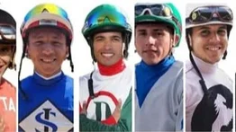 Conozca los ochos jockeys venezolanos que ganaron un meeting en el 2024 