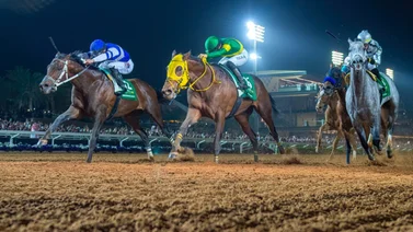 Jockey venezolano montó al caballo que más dinero generó en el 2024