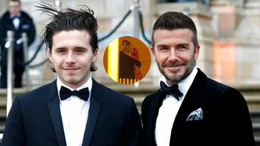 Exnovia del hijo de David Beckham comprometida con una modelo 