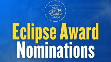La edición 54 tiene los finalistas al Premio Eclipse Award 2024