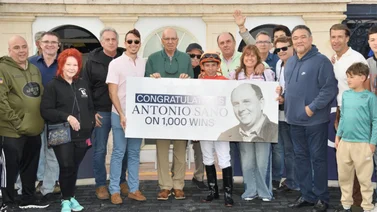 Antonio Sano consigue su victoria número 1000 en Estados Unidos
