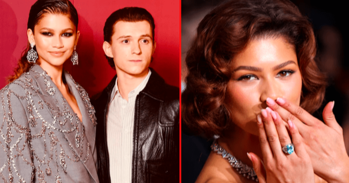 Con anillo de diamante, Zendaya y Tom Holland se comprometen