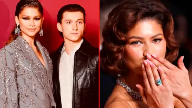 Con anillo de diamante, Zendaya y Tom Holland se comprometen