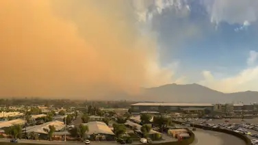 Santa Anita amaneció bajó fuego Santa Anita amaneció bajó fuego