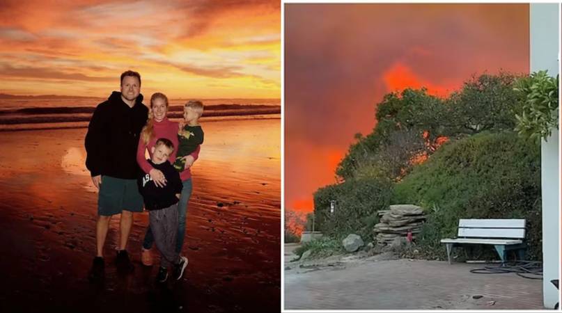 Celebridades en riesgo por fuertes incendios en California 