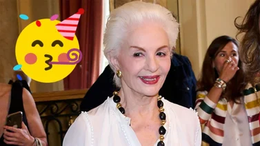 Así festejó su cumpleaños 86 Carolina Herrera (+Detalles)