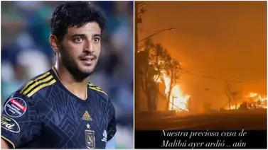 Casa de Carlos Vela en Malibu fue arrasada por incendios en Los Ángeles Casa de Carlos Vela en Malibu fue arrasada por incendios en Los Ángeles