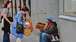 Famosa modelo estadounidense vive en situación de calle