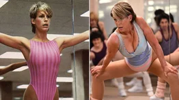 Jamie Lee Curtis recrea la icónica escena de “Perfect” (+Video)