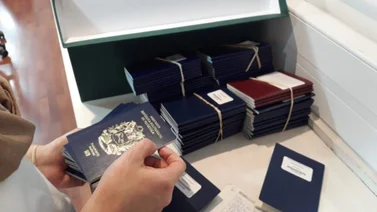 Niños venezolanos pasaporte