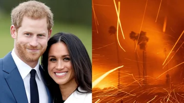 Incendios en California amenazan hogar del príncipe Harry y Meghan Markle